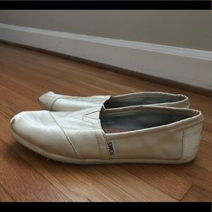 TOMS wedding Pearl Grosgrain Classic Size 7.5